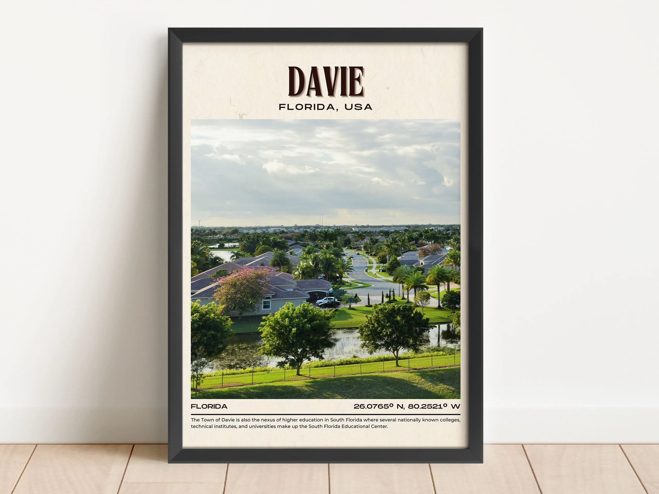 Davie Vintage Wall Art, Florida, USA