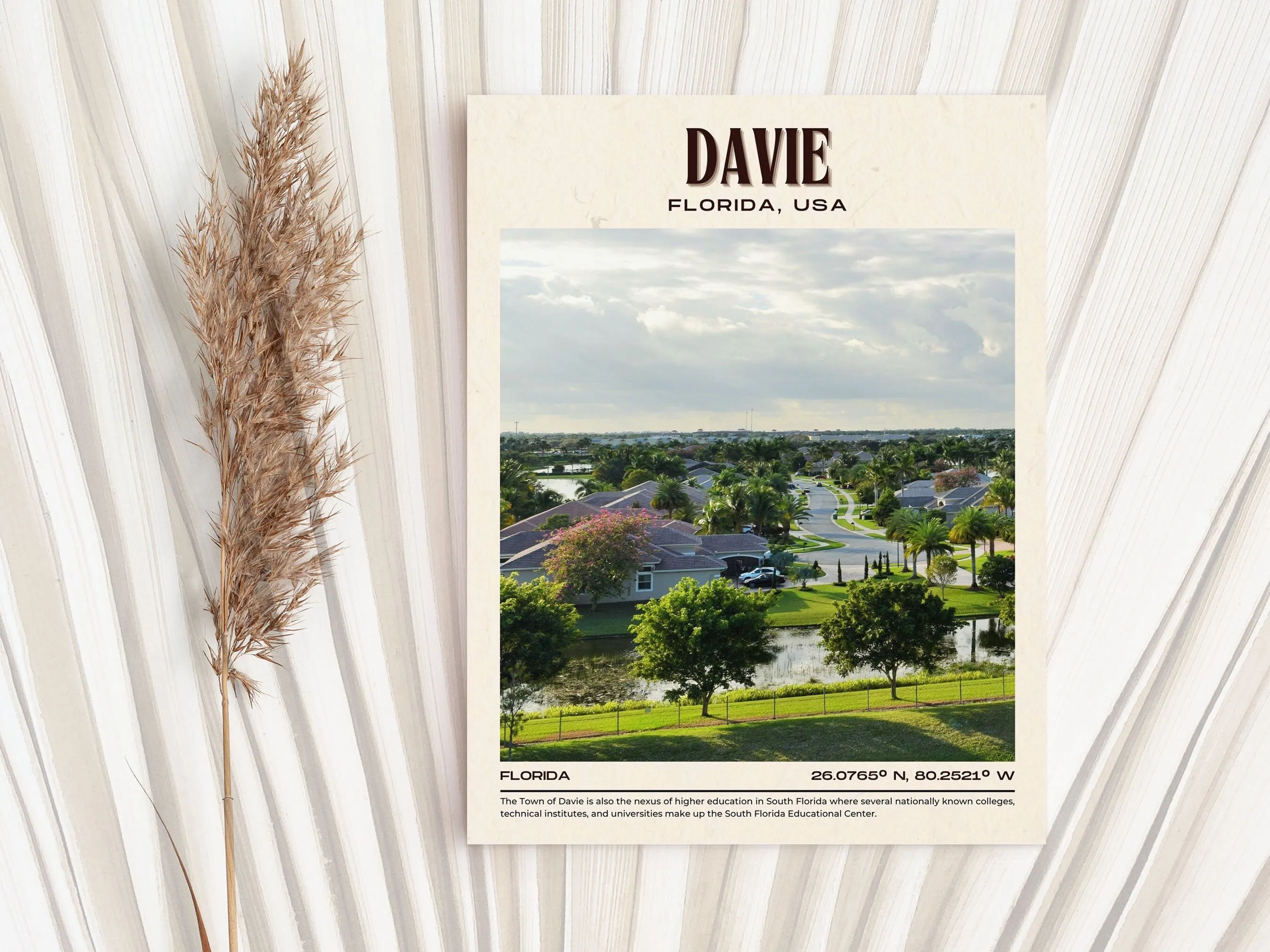 Davie Vintage Wall Art, Florida, USA