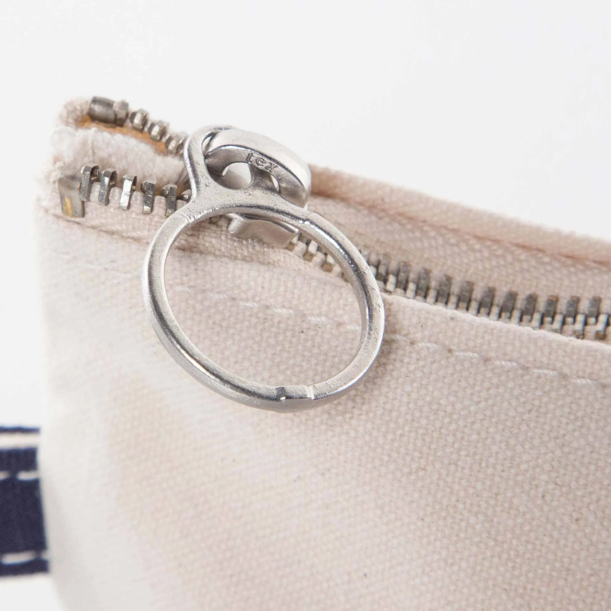 Delta Gamma Canvas Cosmetic Bag