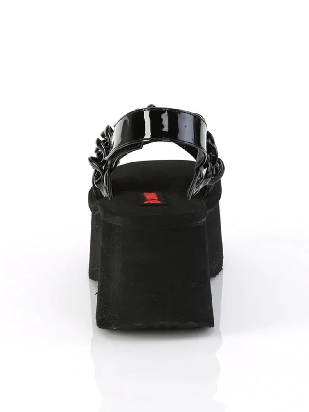 DEMONIA FUNN-12 - BLACK PATENT ✰ PRE ORDER ✰