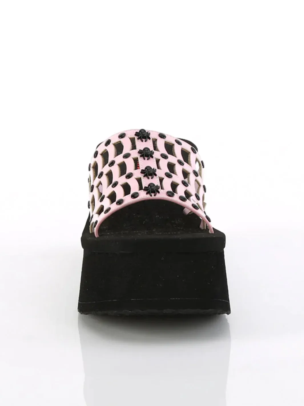 DEMONIA FUNN-13 - PINK HOLO PATENT ✰ PRE ORDER ✰