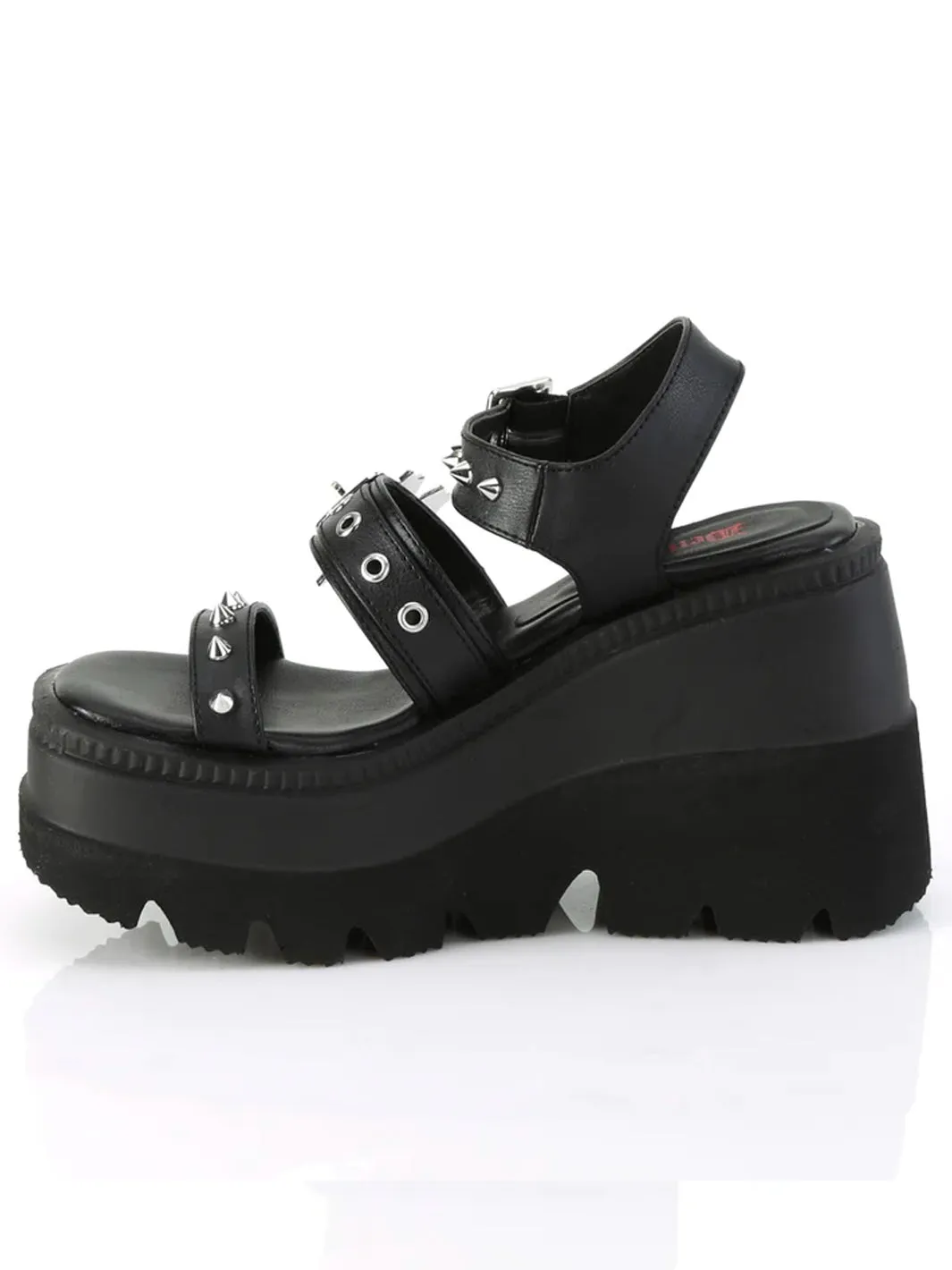 DEMONIA SHAKER-13 - BLACK VEGAN LEATHER ✰ PRE ORDER ✰