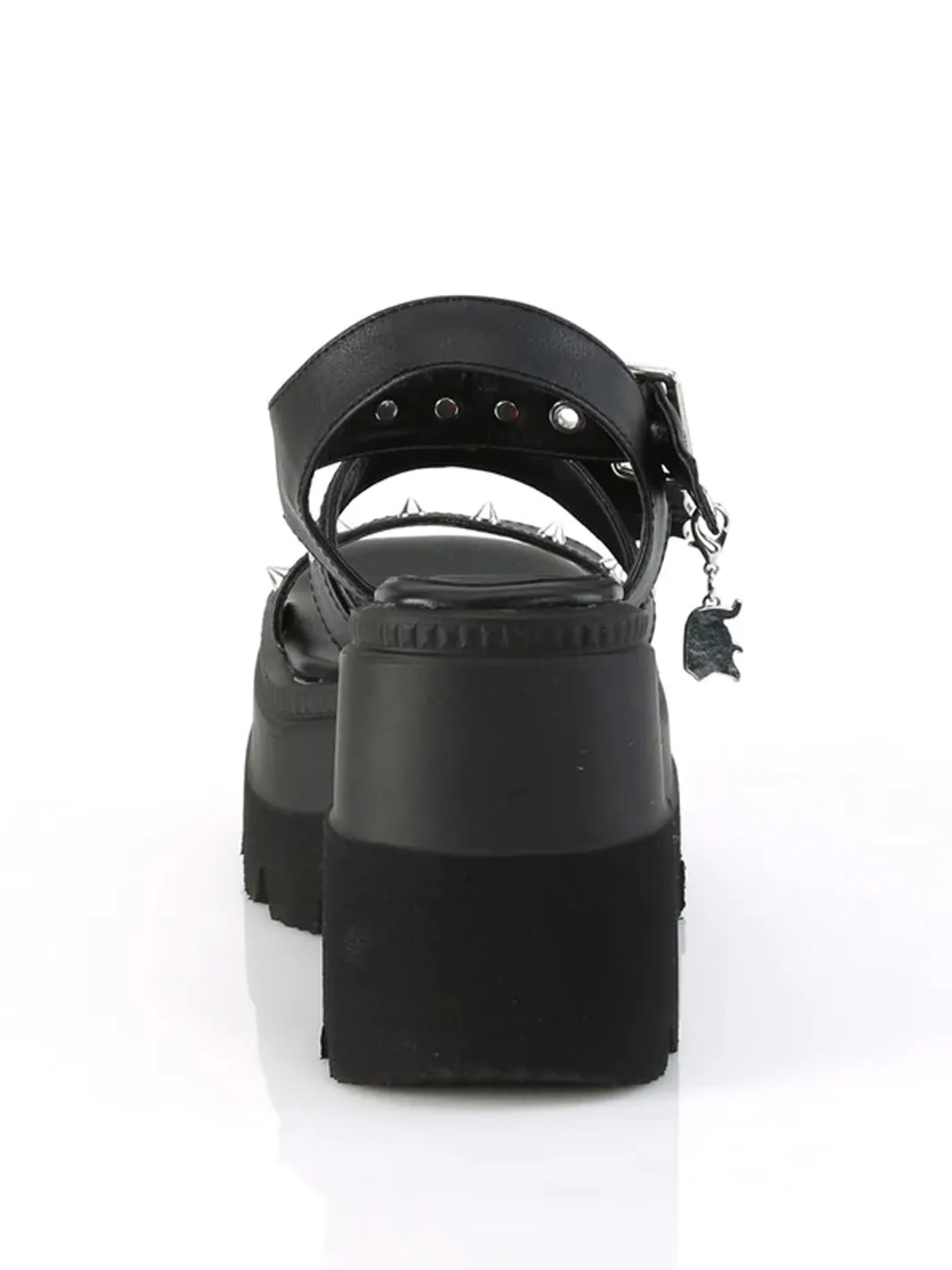 DEMONIA SHAKER-13 - BLACK VEGAN LEATHER ✰ PRE ORDER ✰