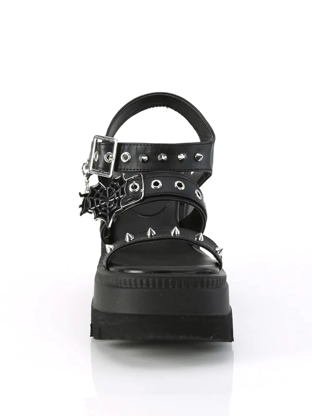DEMONIA SHAKER-13 - BLACK VEGAN LEATHER ✰ PRE ORDER ✰