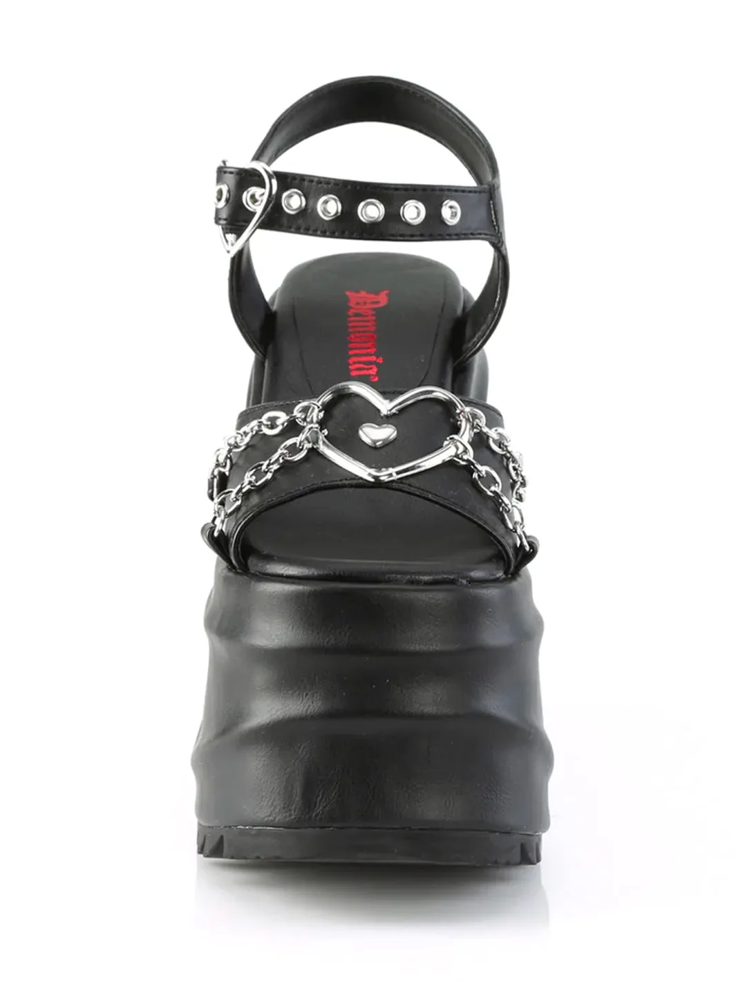DEMONIA WAVE-09 - BLACK VEGAN LEATHER ✰ PRE ORDER ✰