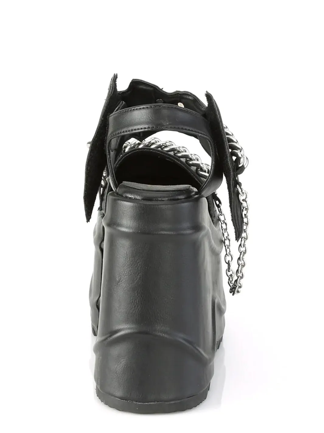 DEMONIA WAVE-20 - BLACK VEGAN LEATHER ✰ PRE ORDER ✰