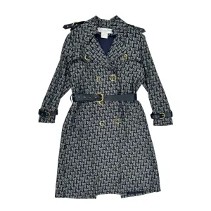 Dior Navy Logo Trench