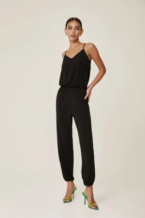 Drawstring Back Jumpsuit