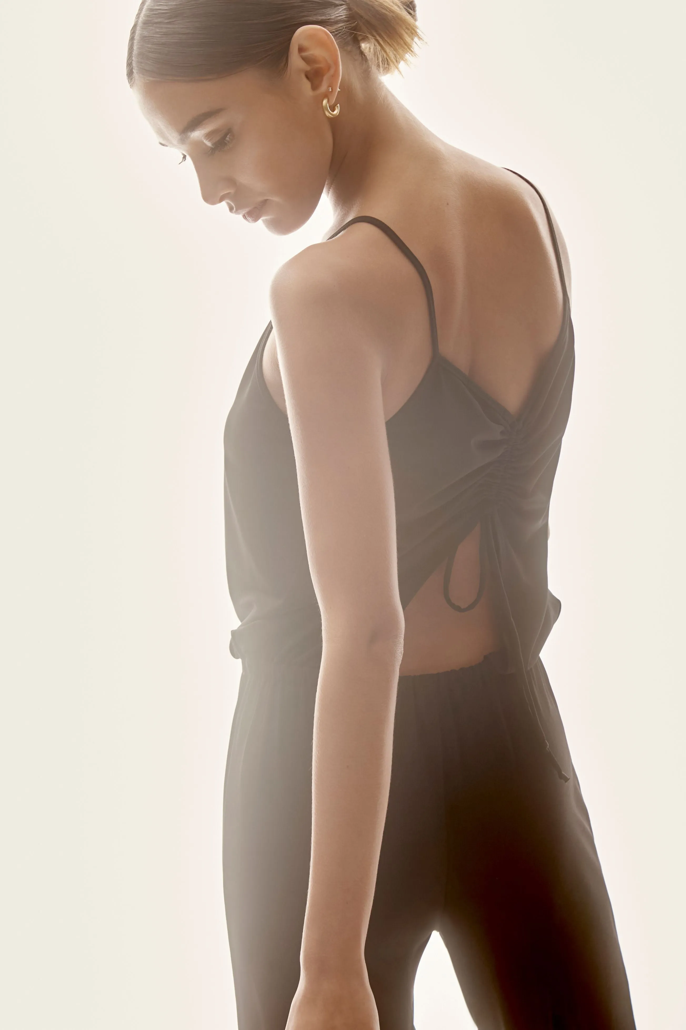 Drawstring Back Jumpsuit