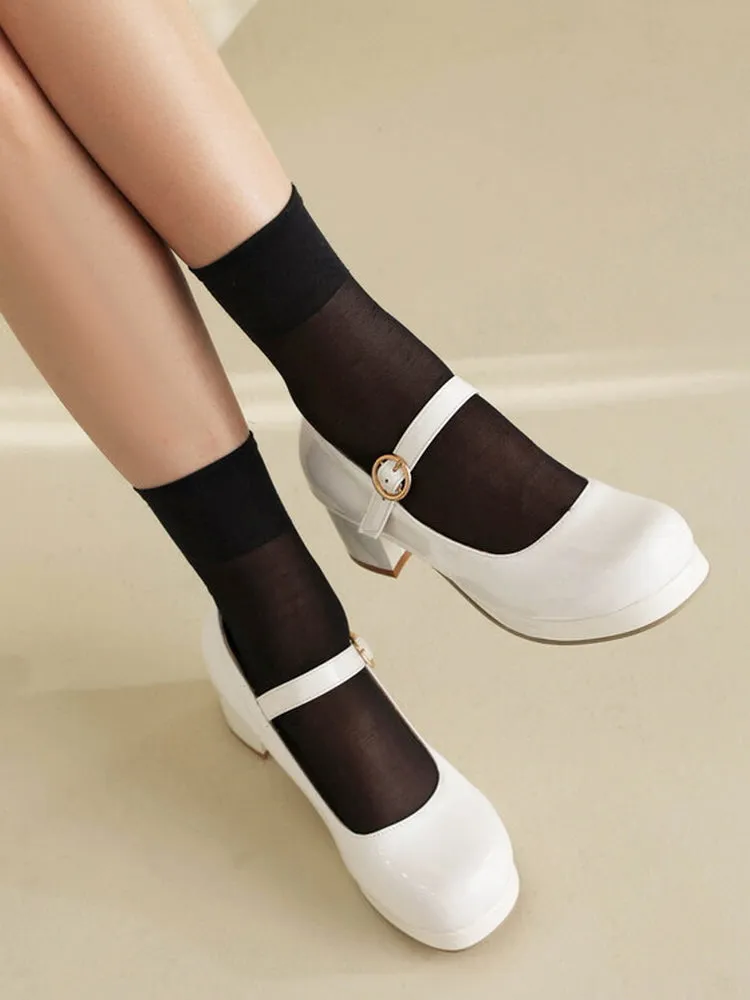 Dreamy Mary Jane Platform Shoes