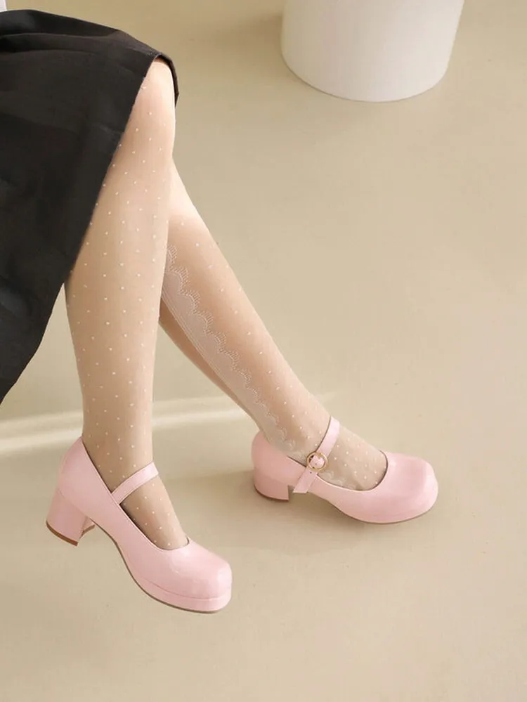 Dreamy Mary Jane Platform Shoes