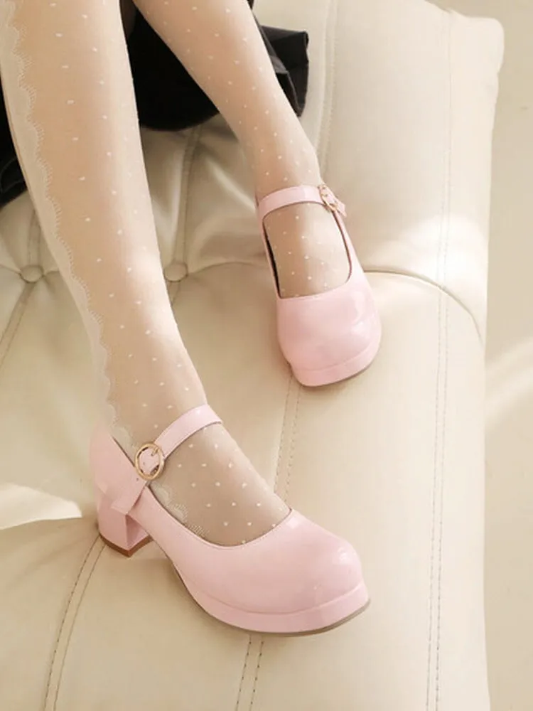 Dreamy Mary Jane Platform Shoes
