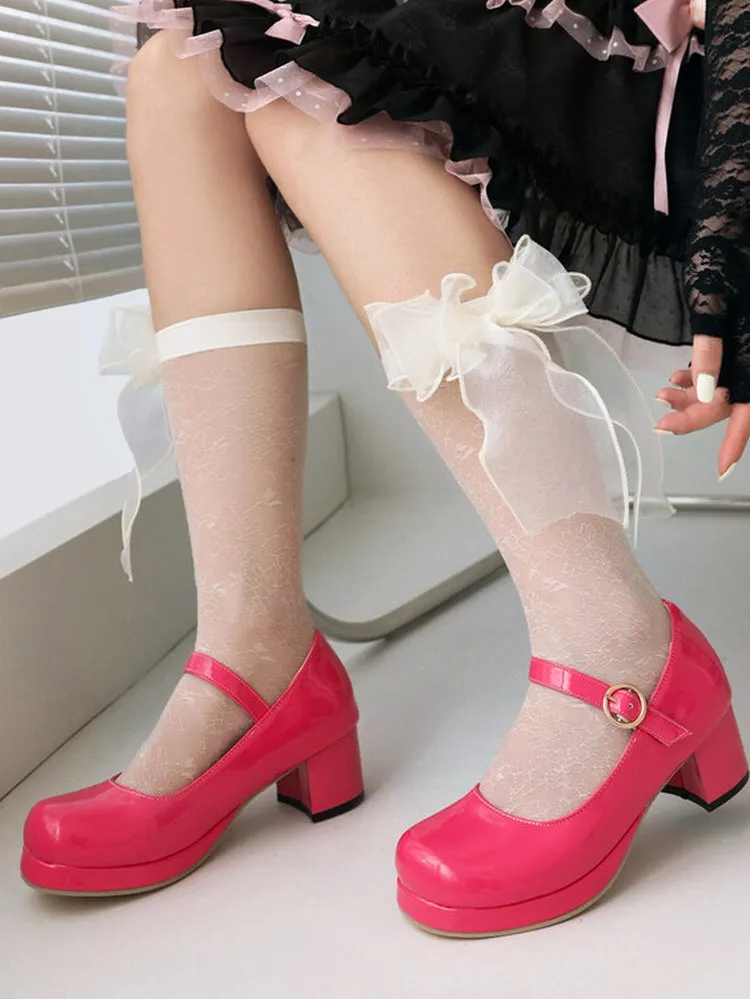 Dreamy Mary Jane Platform Shoes