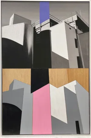 Edi Flats Abstraction (Violet), 2016