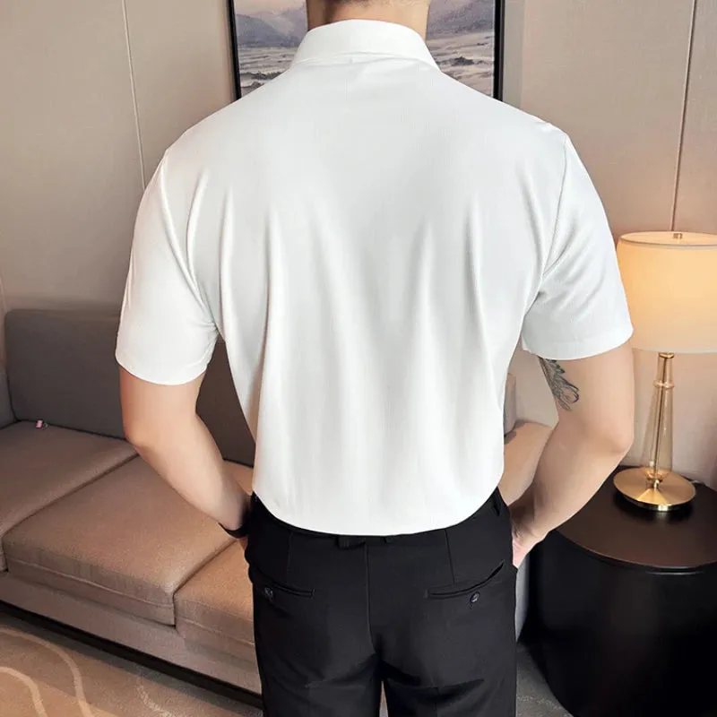 Elegantes Sommer-Business-Hemd