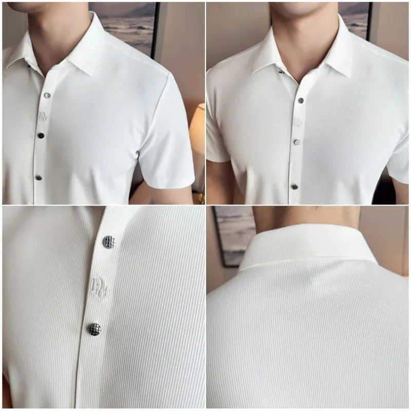 Elegantes Sommer-Business-Hemd