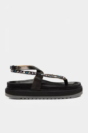 Elham Sandals in Black