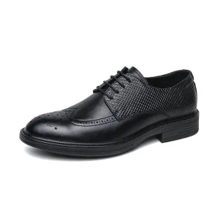 EliteFoot Herren British Business Freizeit Lederschuhe