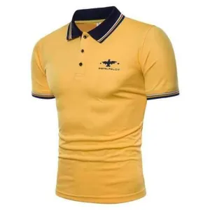Embroidery Business Casual Breathable Golf Shirt