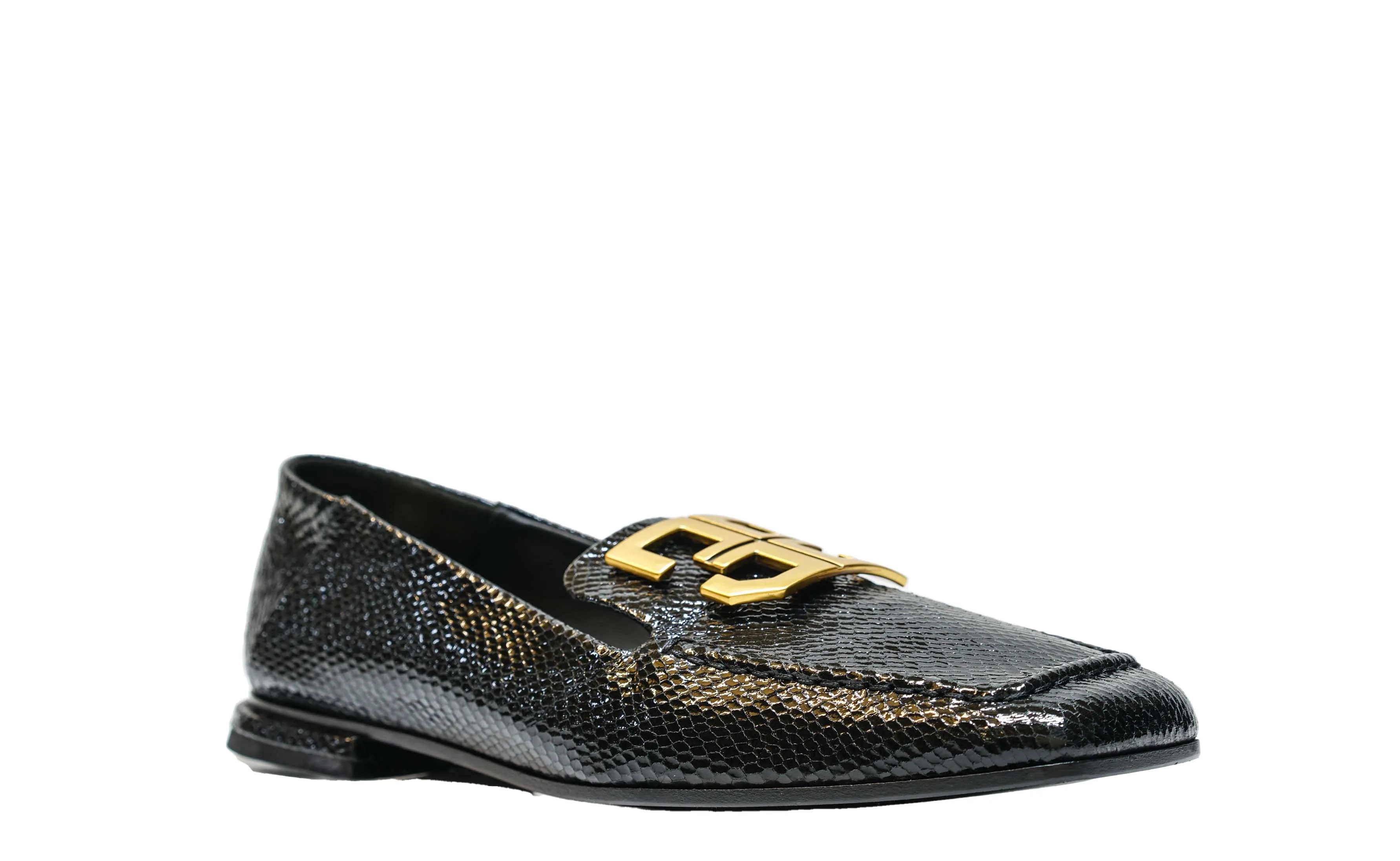 Fabi Women’s Black Leather Mini Viper Shoe FD7114B 50% OFF