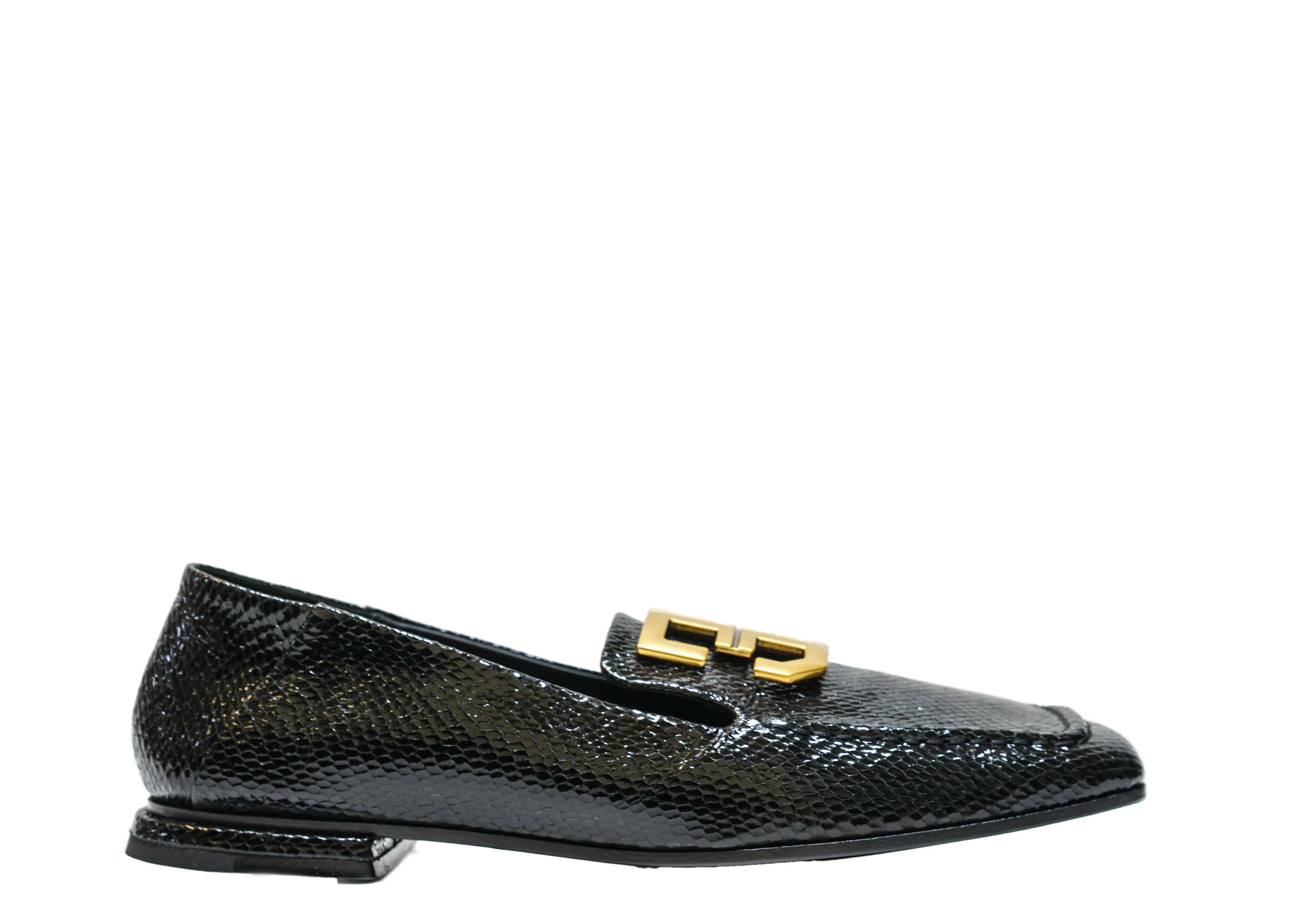 Fabi Women’s Black Leather Mini Viper Shoe FD7114B 50% OFF