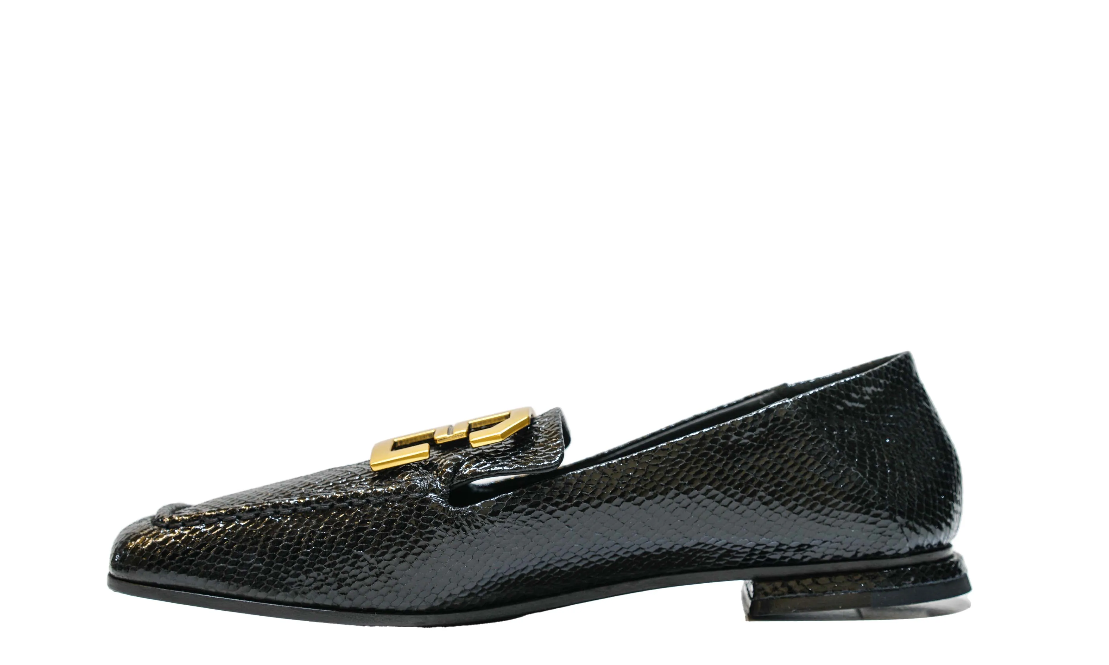 Fabi Women’s Black Leather Mini Viper Shoe FD7114B 50% OFF