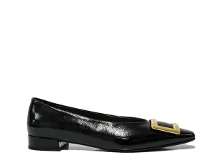 Fabio Rusconi Women’s Black Patent Leather Buckle Shoe 6515 30%off