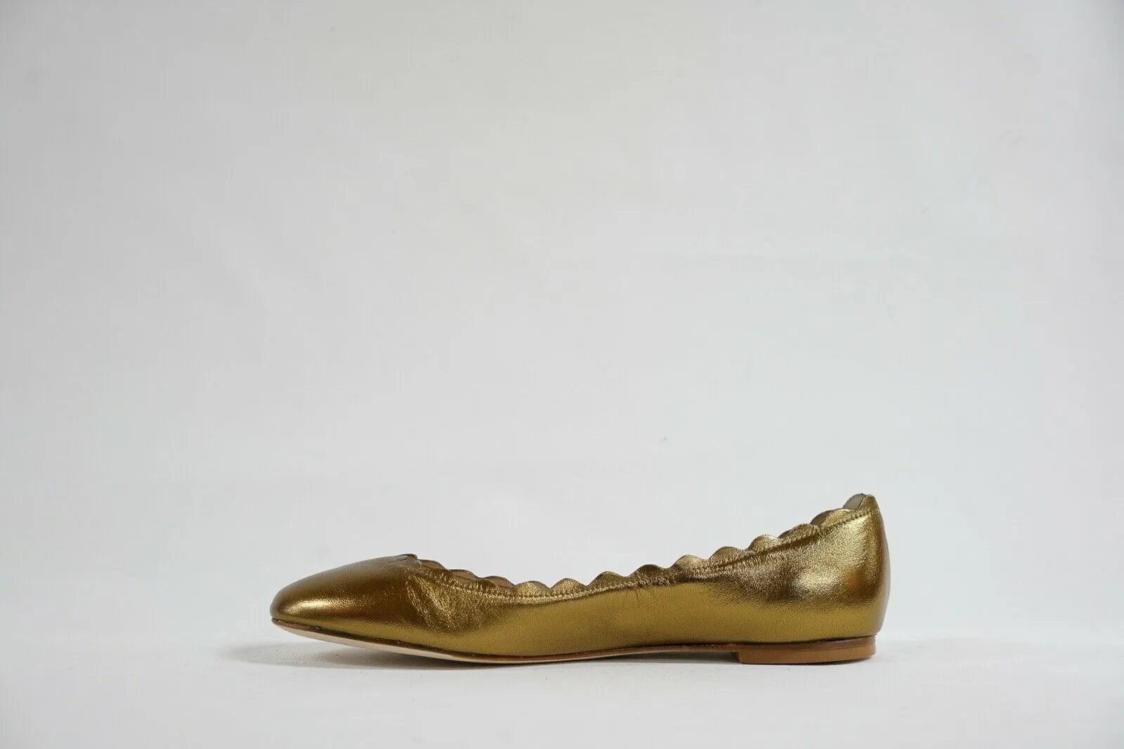 Fabio Rusconi Women's Bronze Leather Ballerina S1795