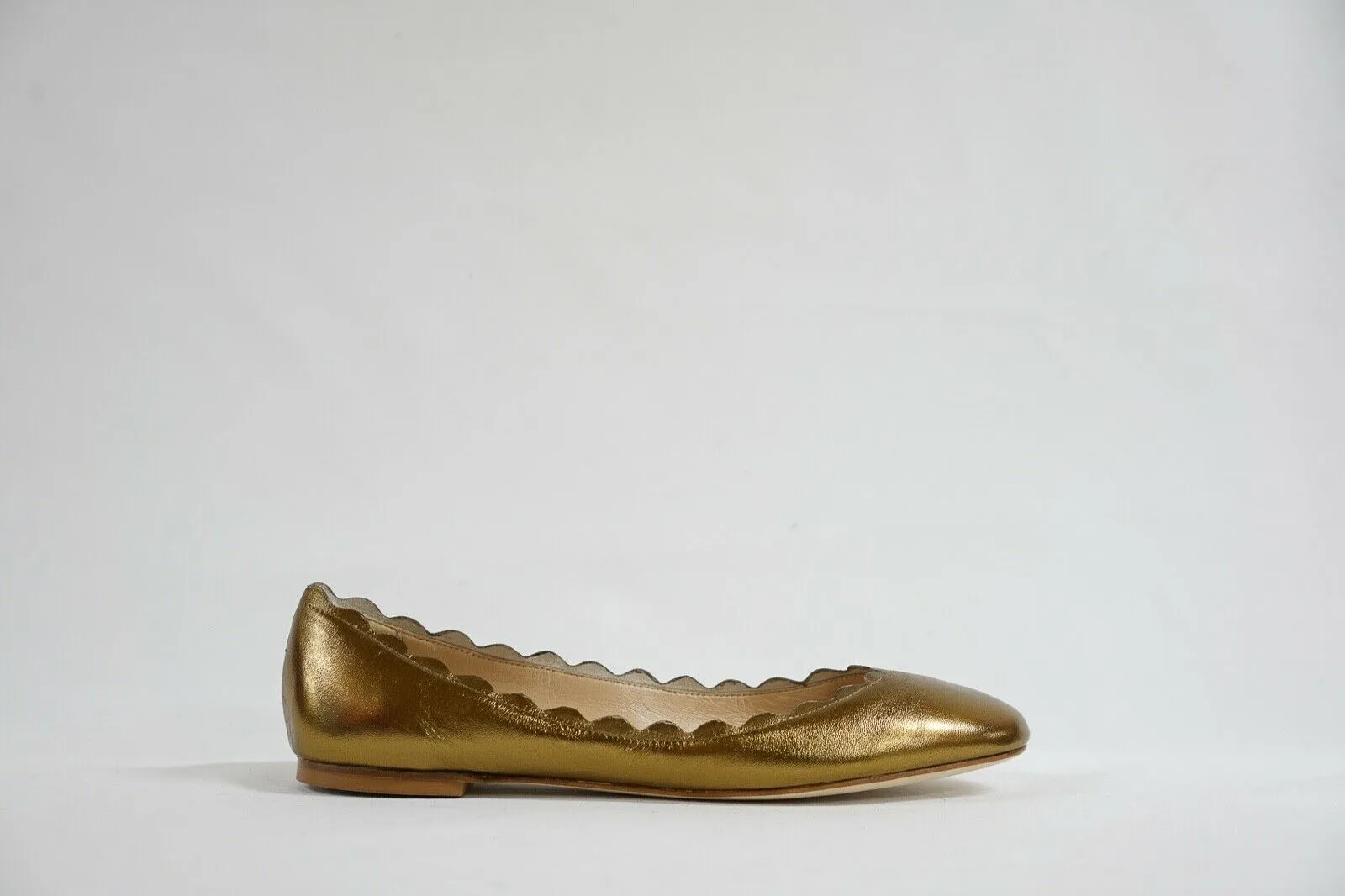 Fabio Rusconi Women's Bronze Leather Ballerina S1795