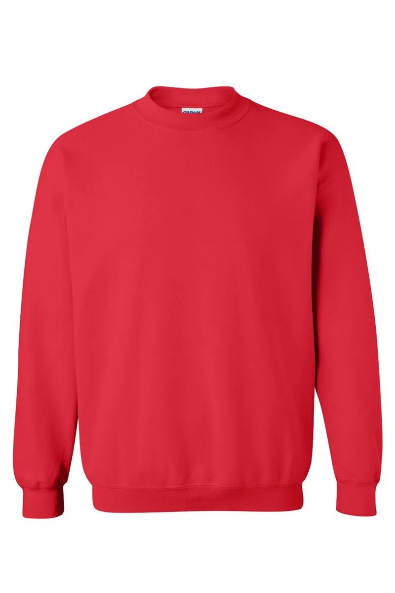 Faux Glitter Softball Heavy-weight Crew Sweatshirt