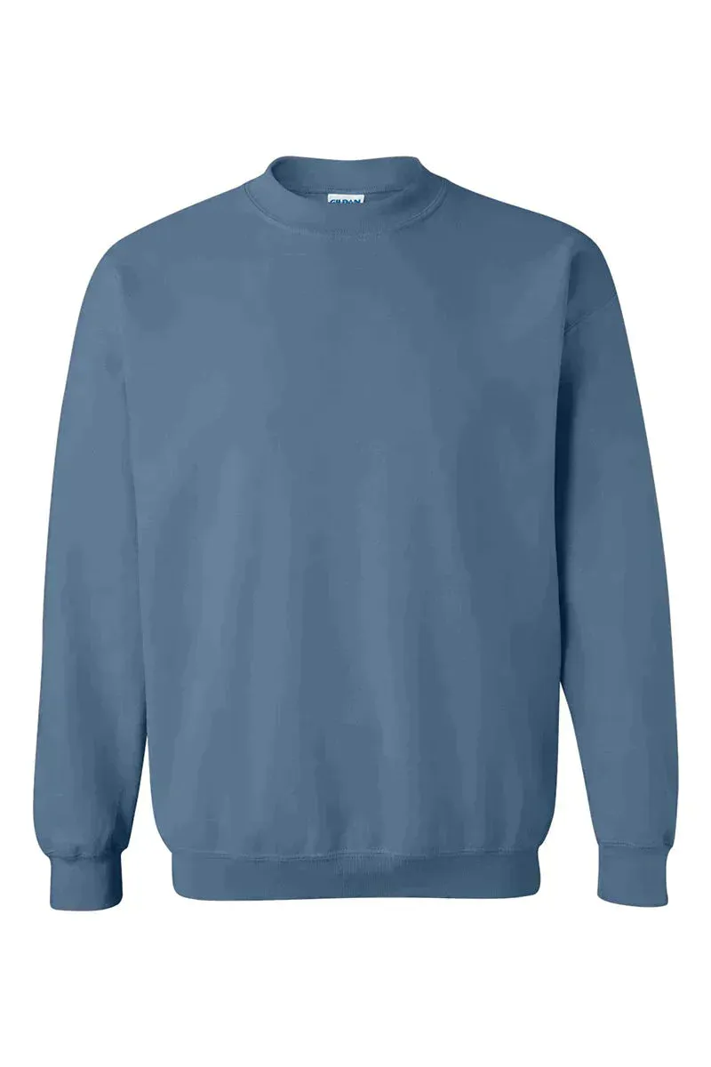 Faux Glitter Softball Heavy-weight Crew Sweatshirt