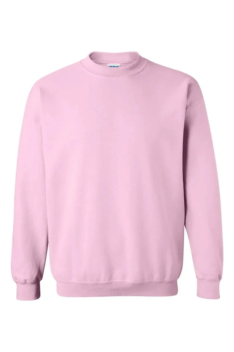 Faux Glitter Softball Heavy-weight Crew Sweatshirt