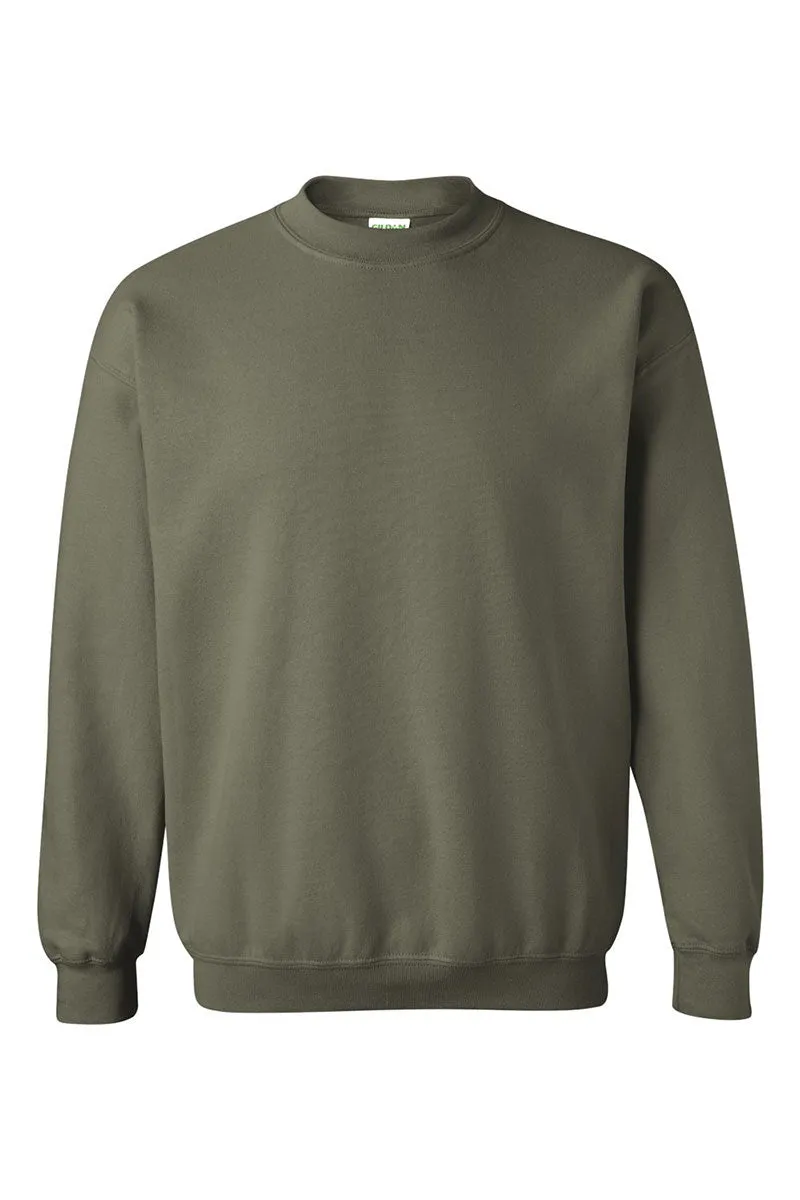 Faux Glitter Softball Heavy-weight Crew Sweatshirt