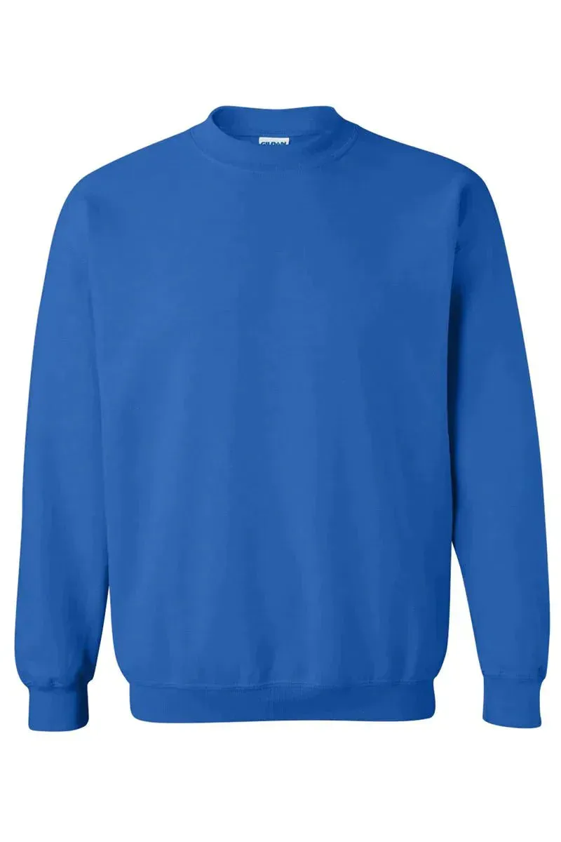 Faux Glitter Softball Heavy-weight Crew Sweatshirt
