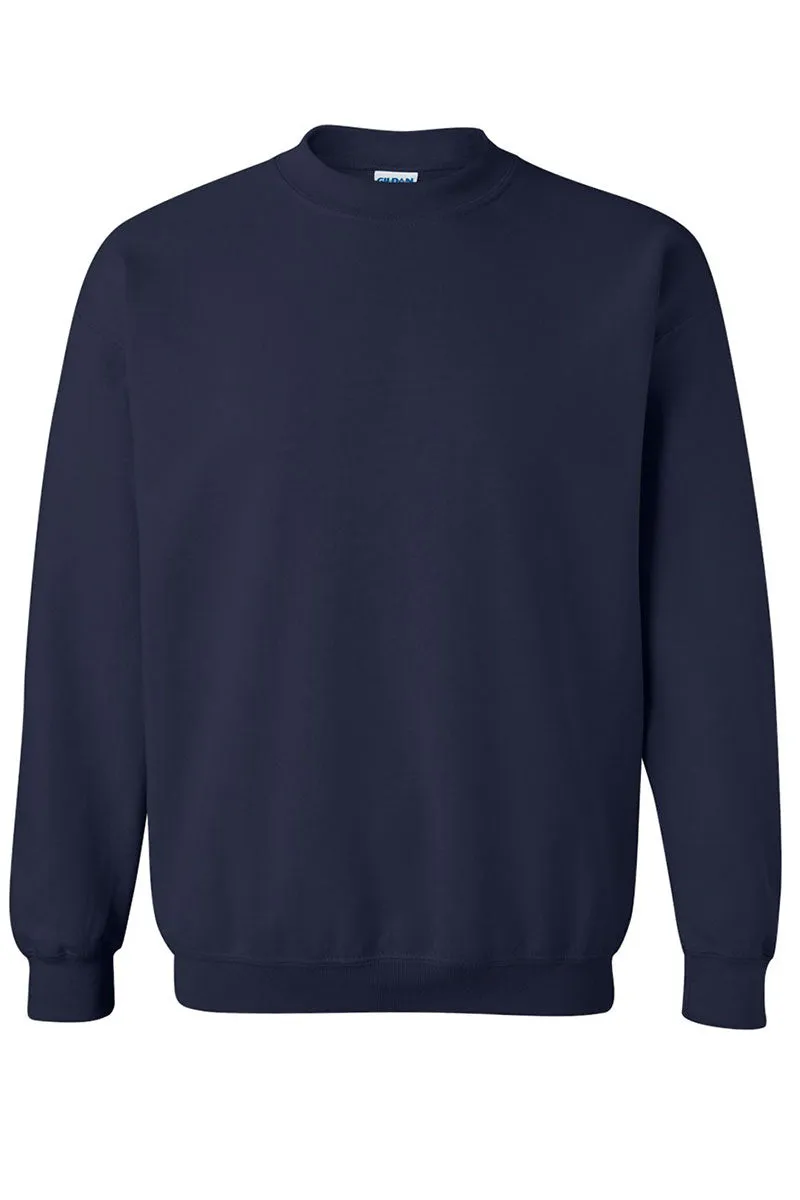 Faux Glitter Softball Heavy-weight Crew Sweatshirt
