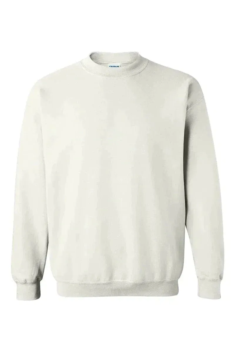Faux Glitter Softball Heavy-weight Crew Sweatshirt