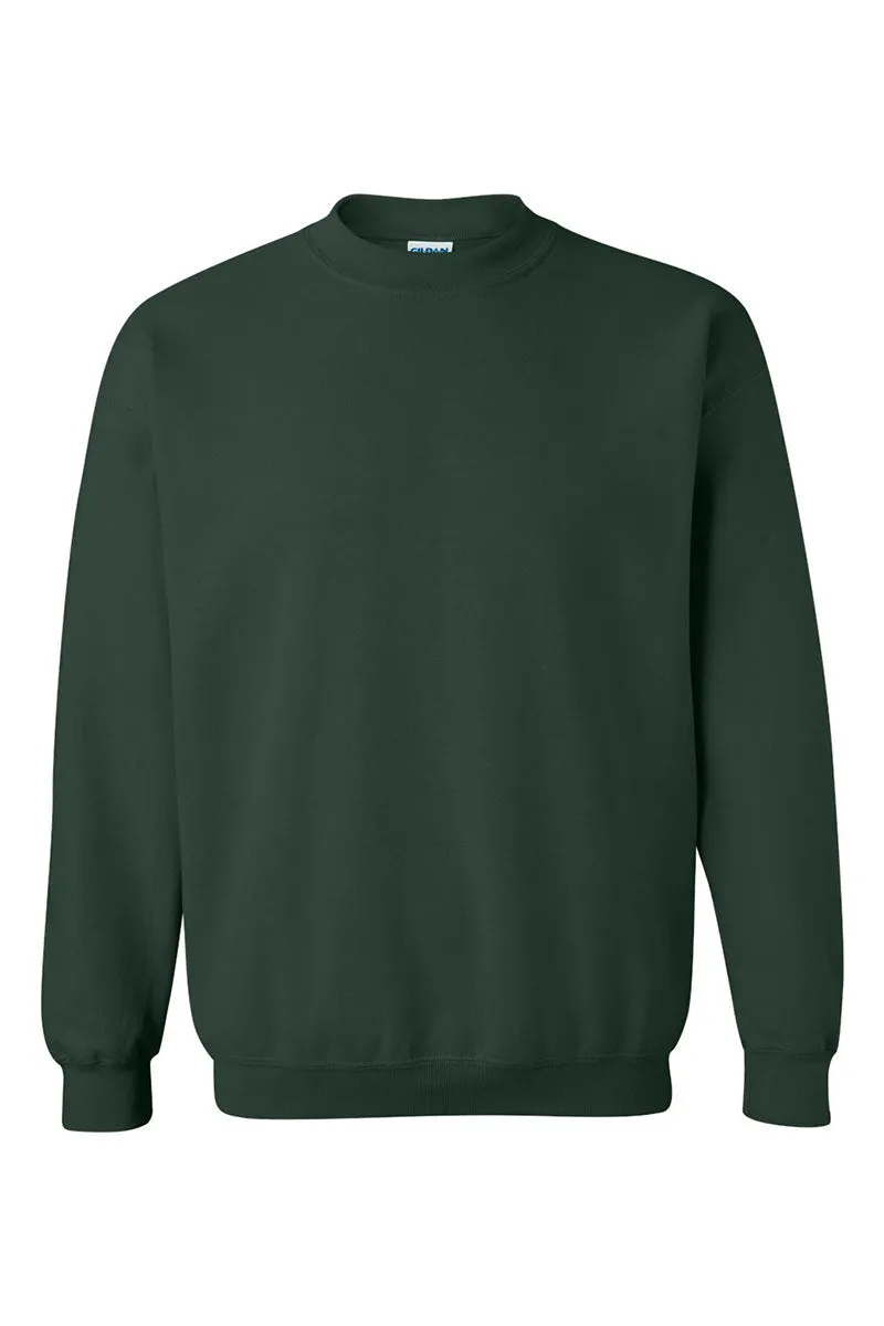 Faux Glitter Softball Heavy-weight Crew Sweatshirt