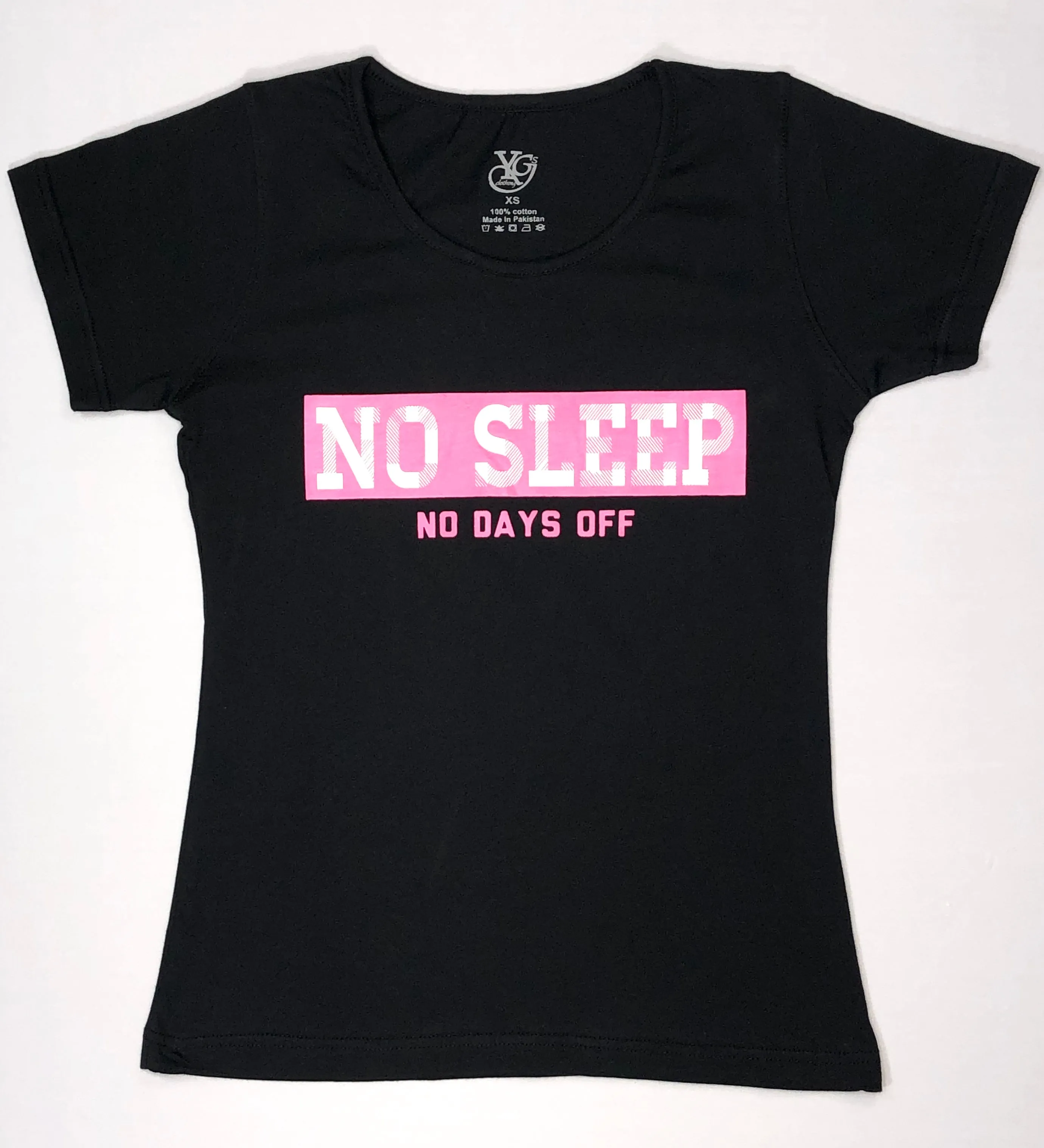 Female No Sleep No Days Off Short-Sleeve T-Shirt