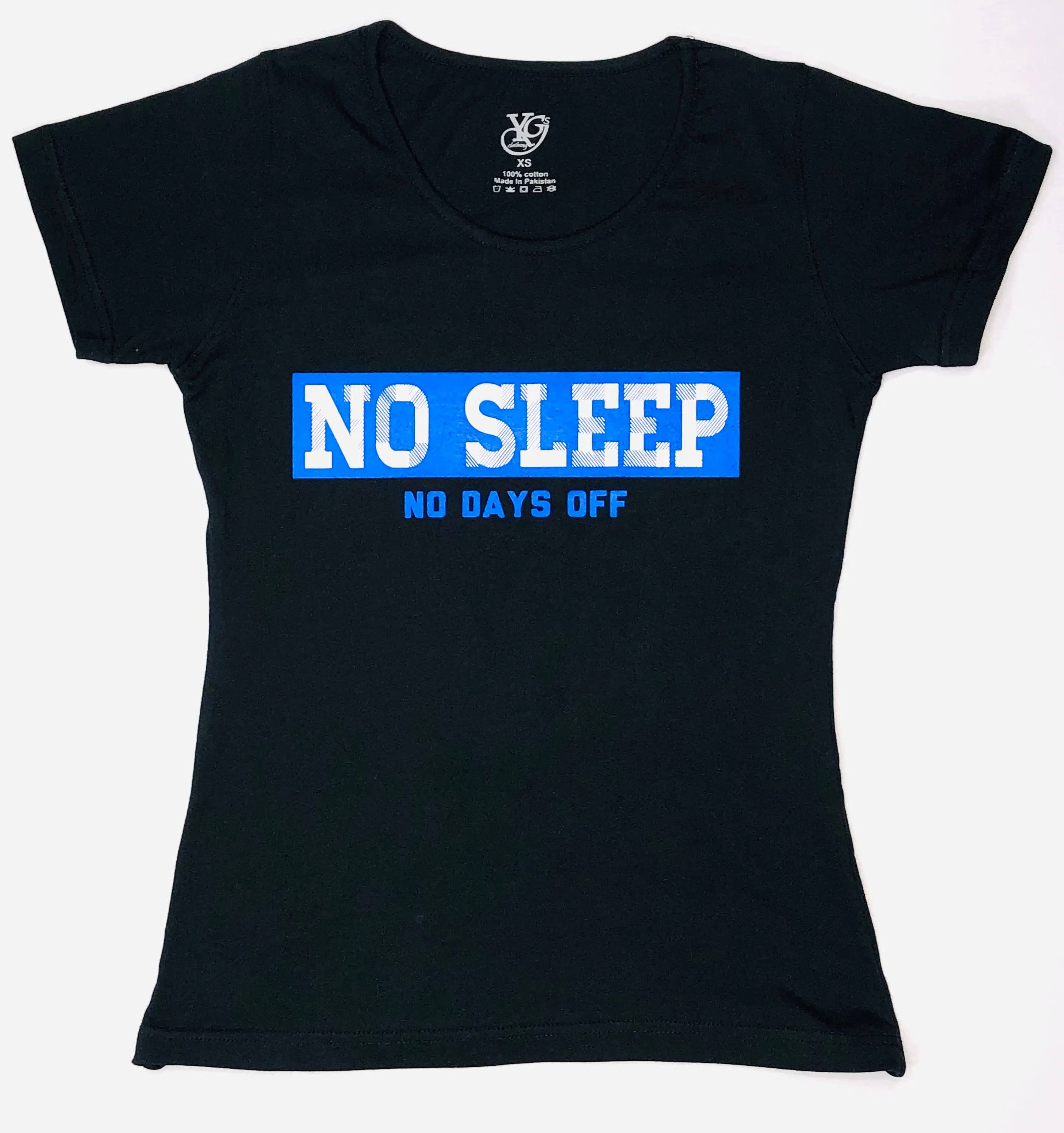 Female No Sleep No Days Off Short-Sleeve T-Shirt