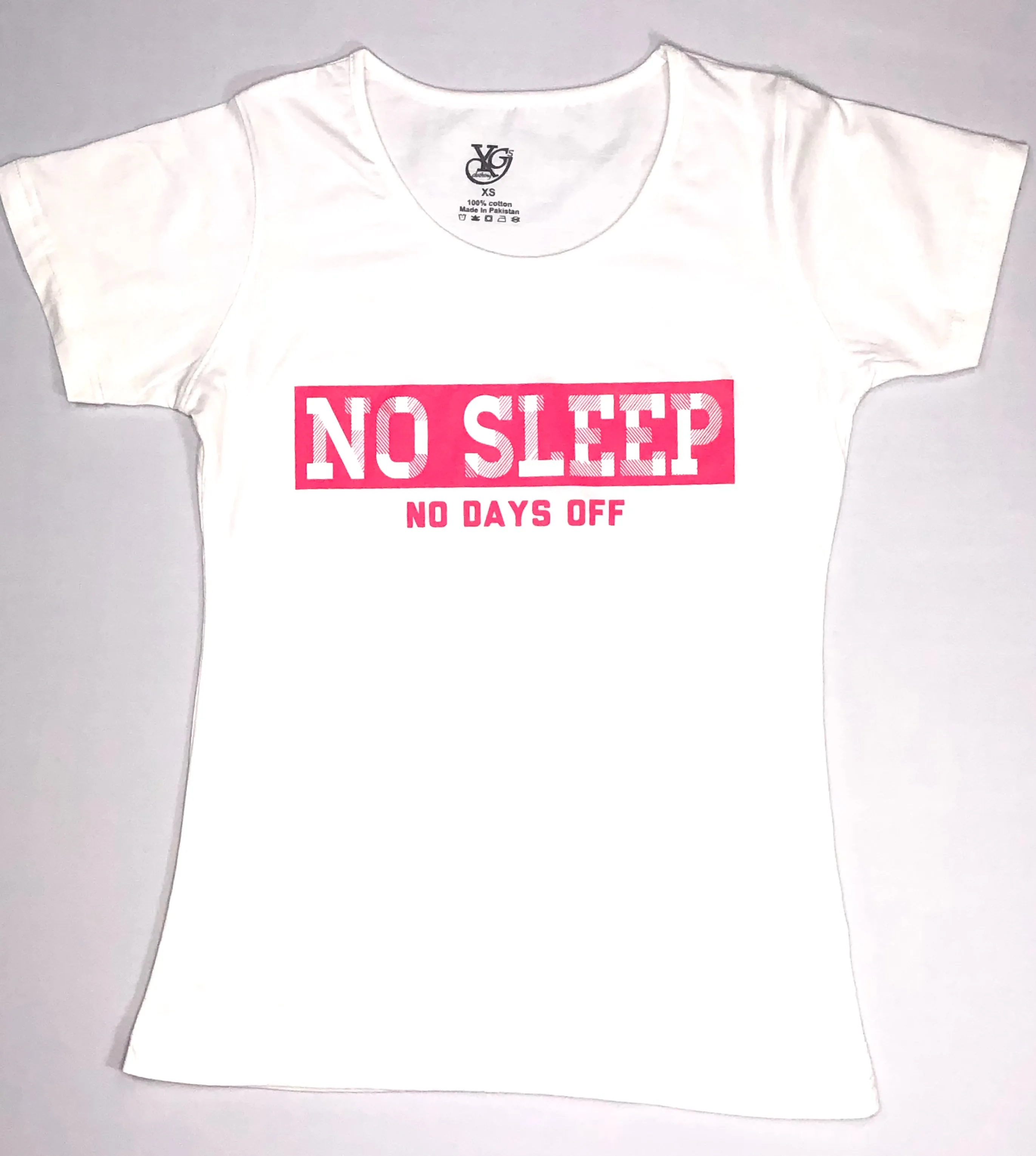 Female No Sleep No Days Off Short-Sleeve T-Shirt
