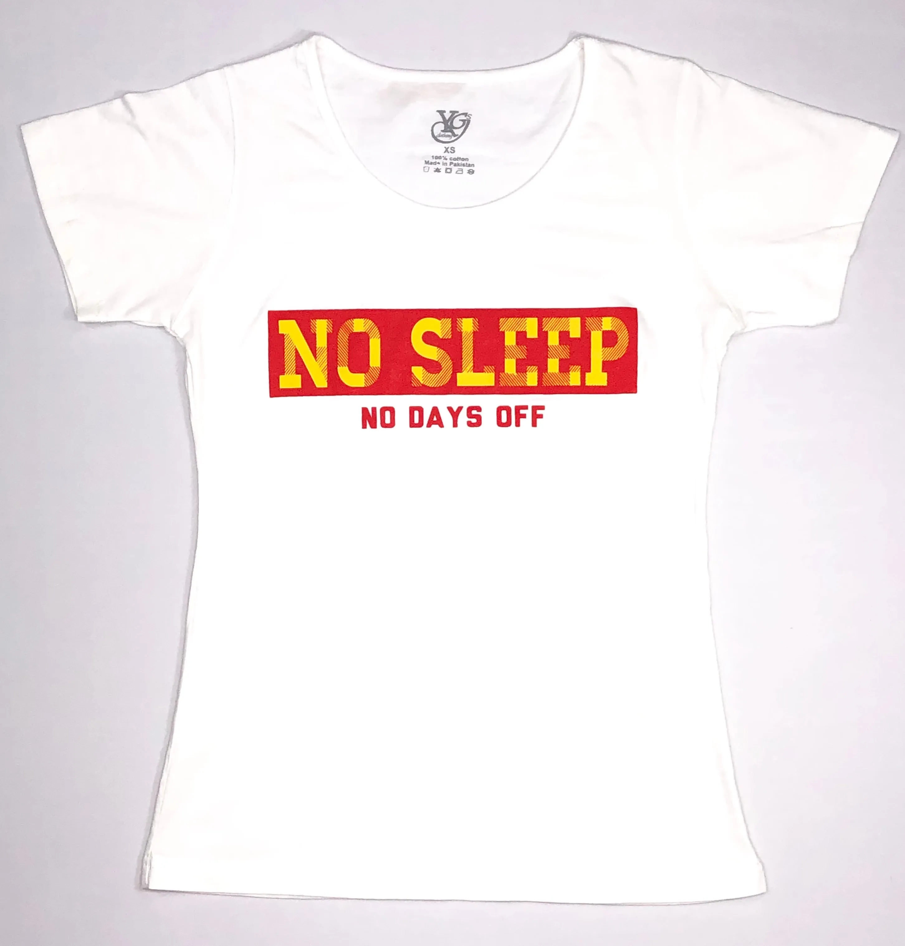 Female No Sleep No Days Off Short-Sleeve T-Shirt