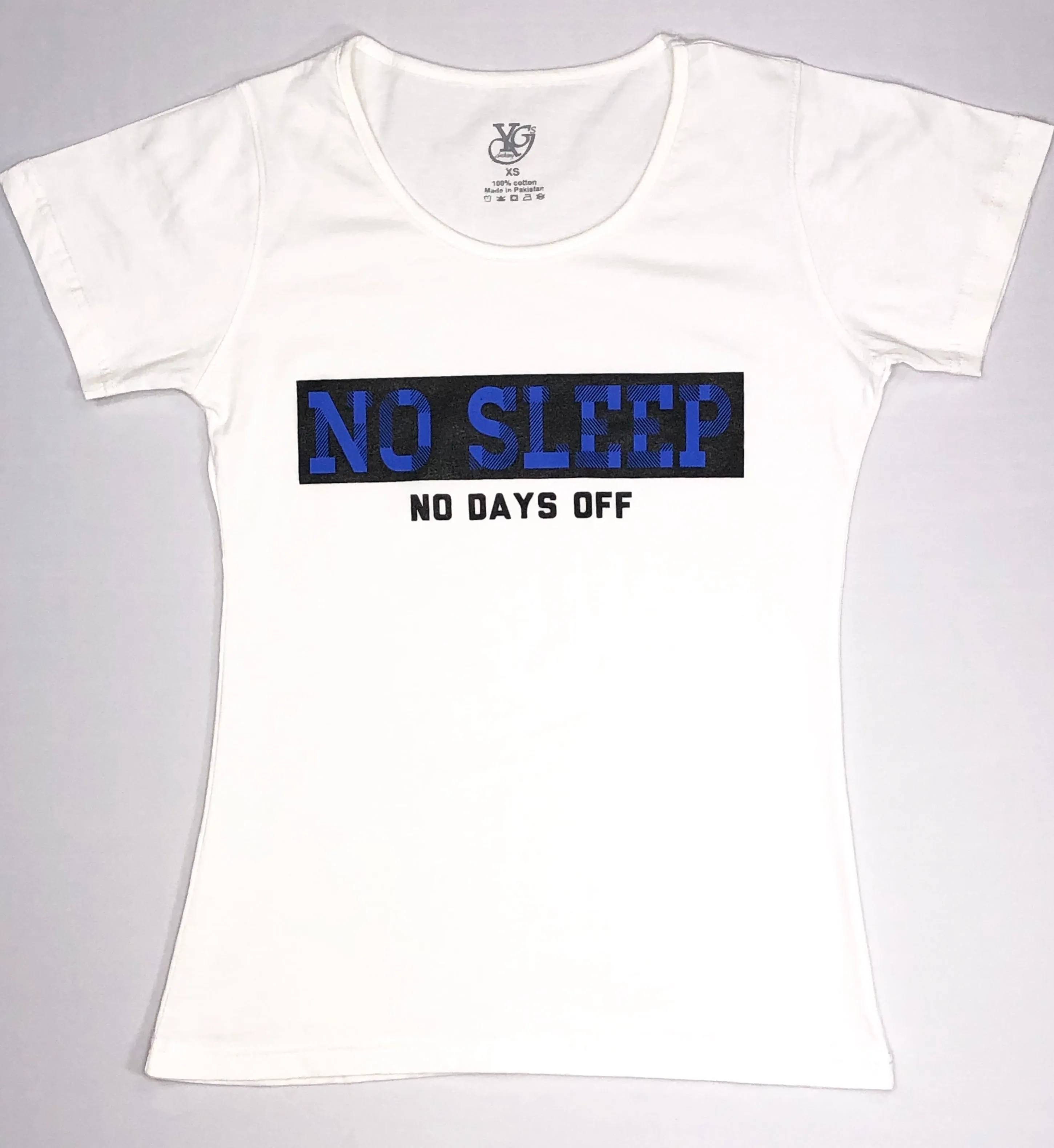 Female No Sleep No Days Off Short-Sleeve T-Shirt