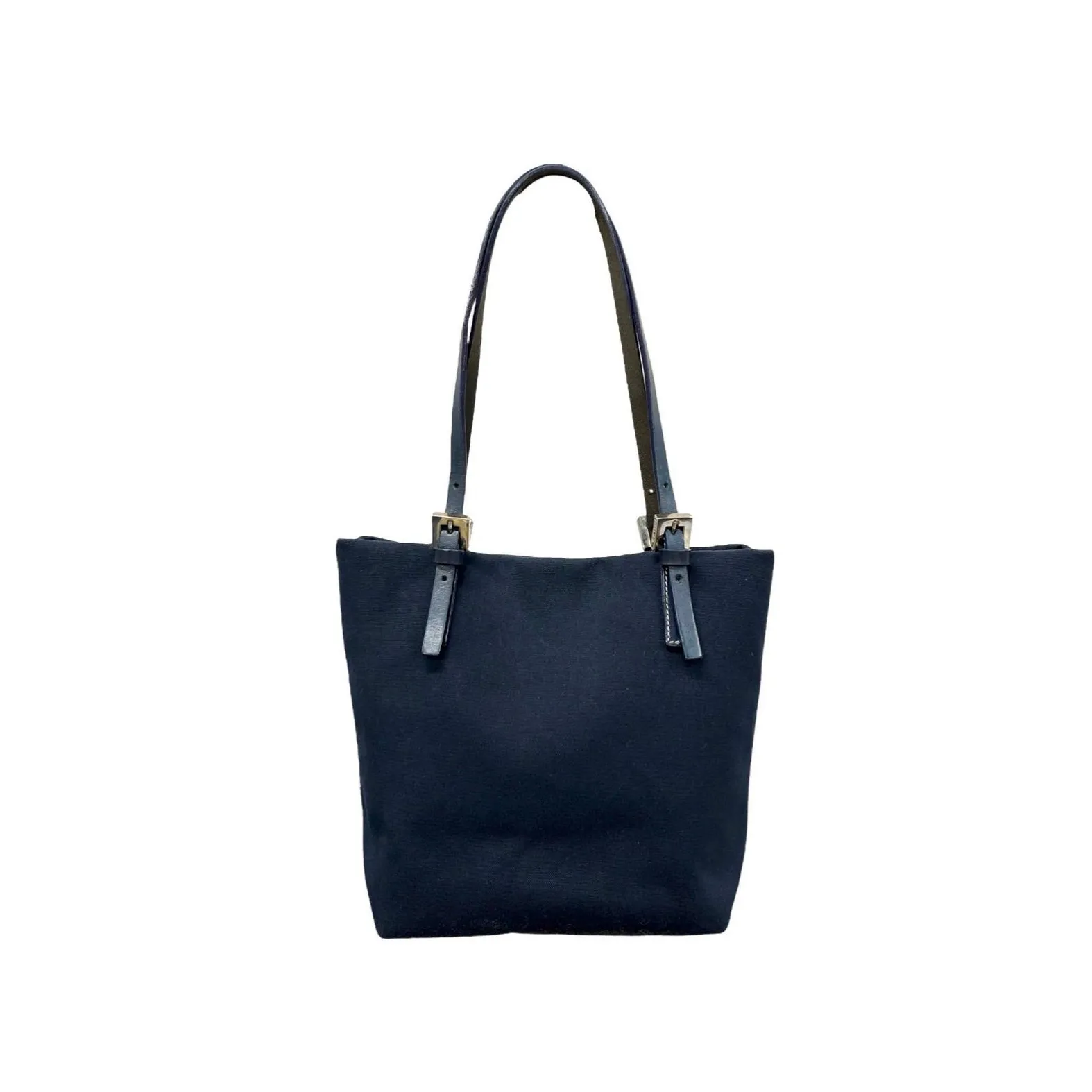 Fendi Blue Canvas Mini Bag