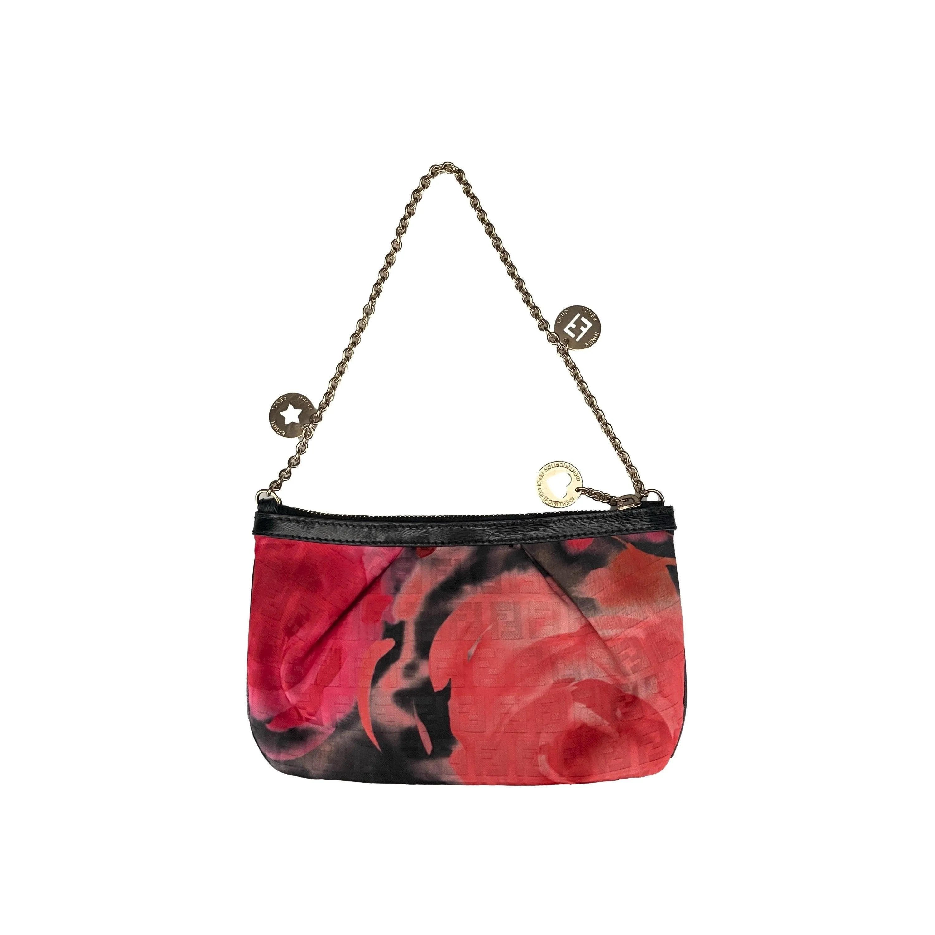 Fendi Multicolor Monogram Shoulder Bag