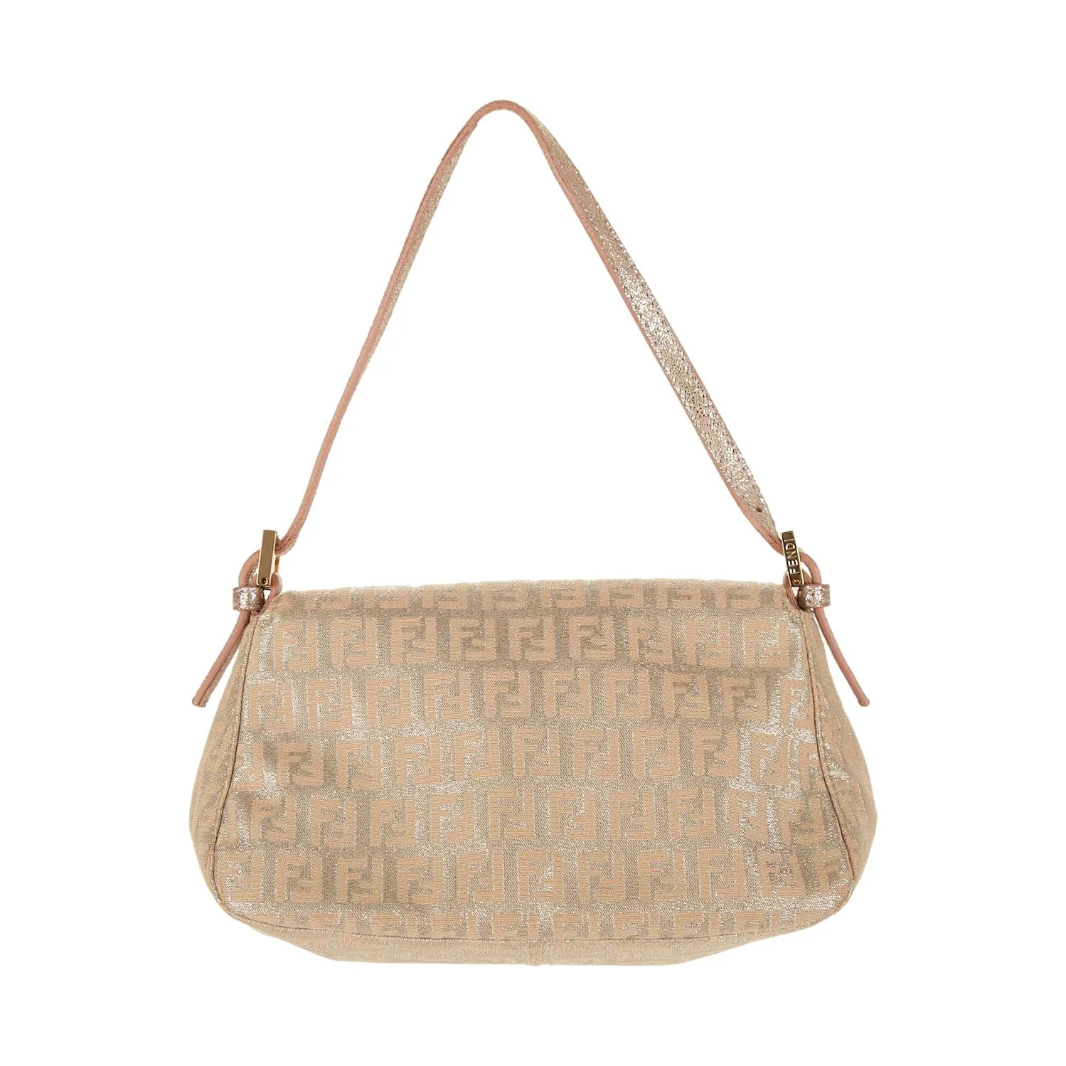 Fendi Pink Shimmer Baguette