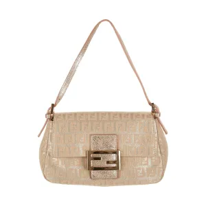 Fendi Pink Shimmer Baguette