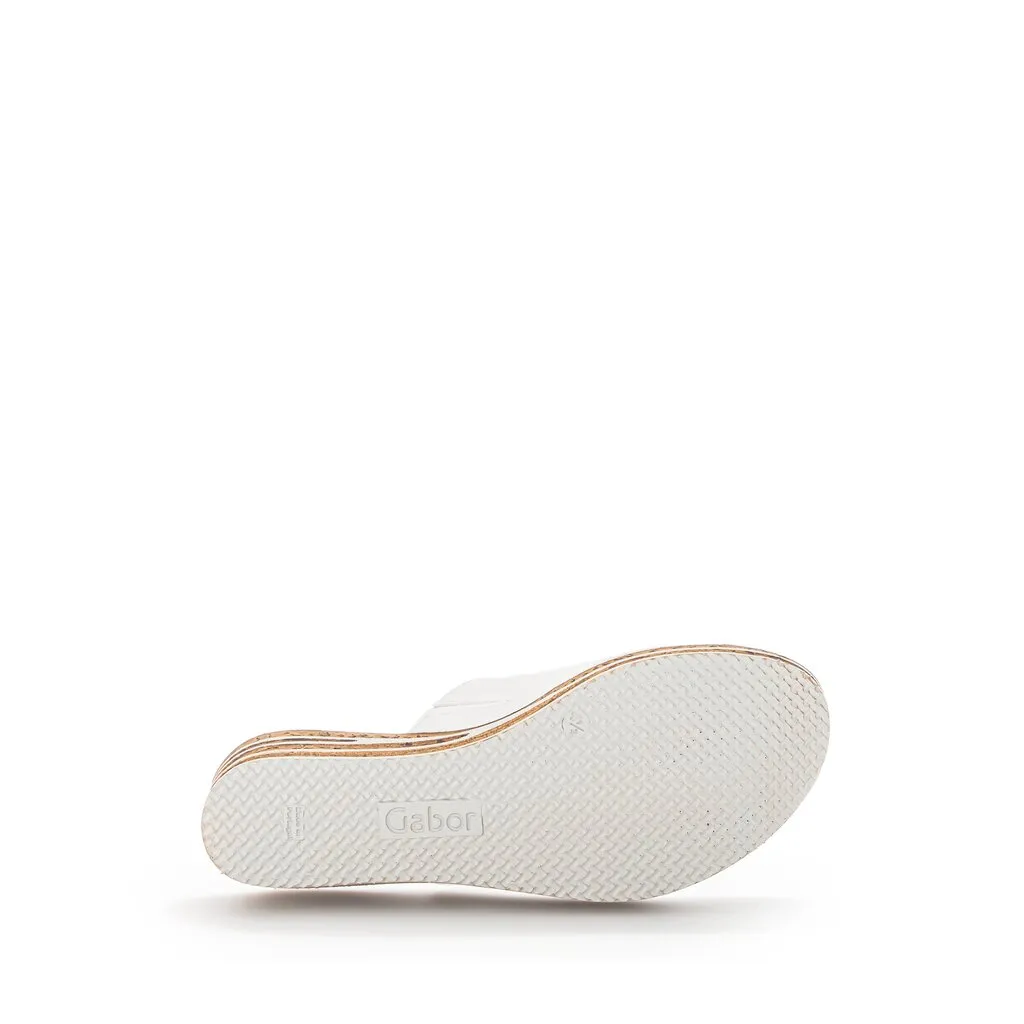 *FINAL SALE*24.650.21 - White Leather||*VENTE FINALE*24.650.21 - Cuir blanc