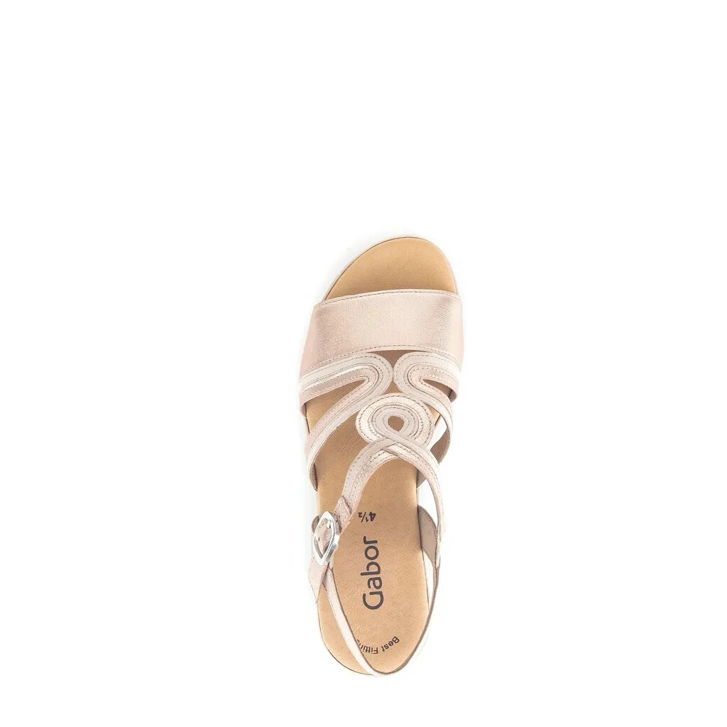 *FINAL SALE*44.655.60 - Rose Gold Leather||*VENTE FINALE*44.655.60 - Cuir or rose