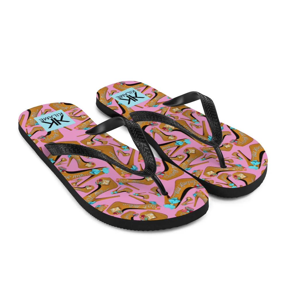 Flip-Flops 'Eat me drink me'
