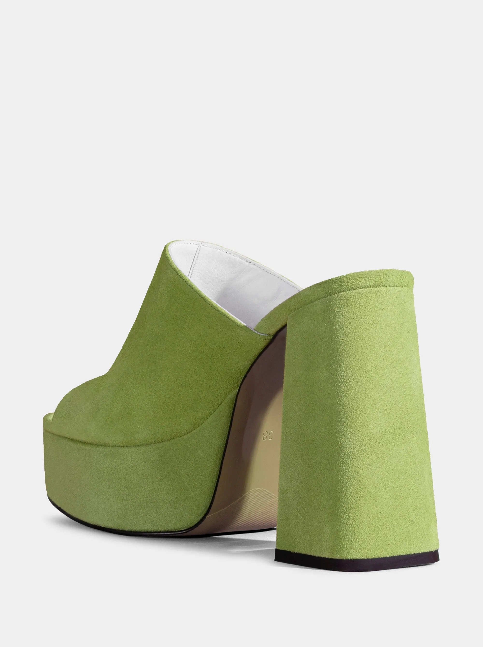 FOREVER PEANUT GREEN SLIPPERS